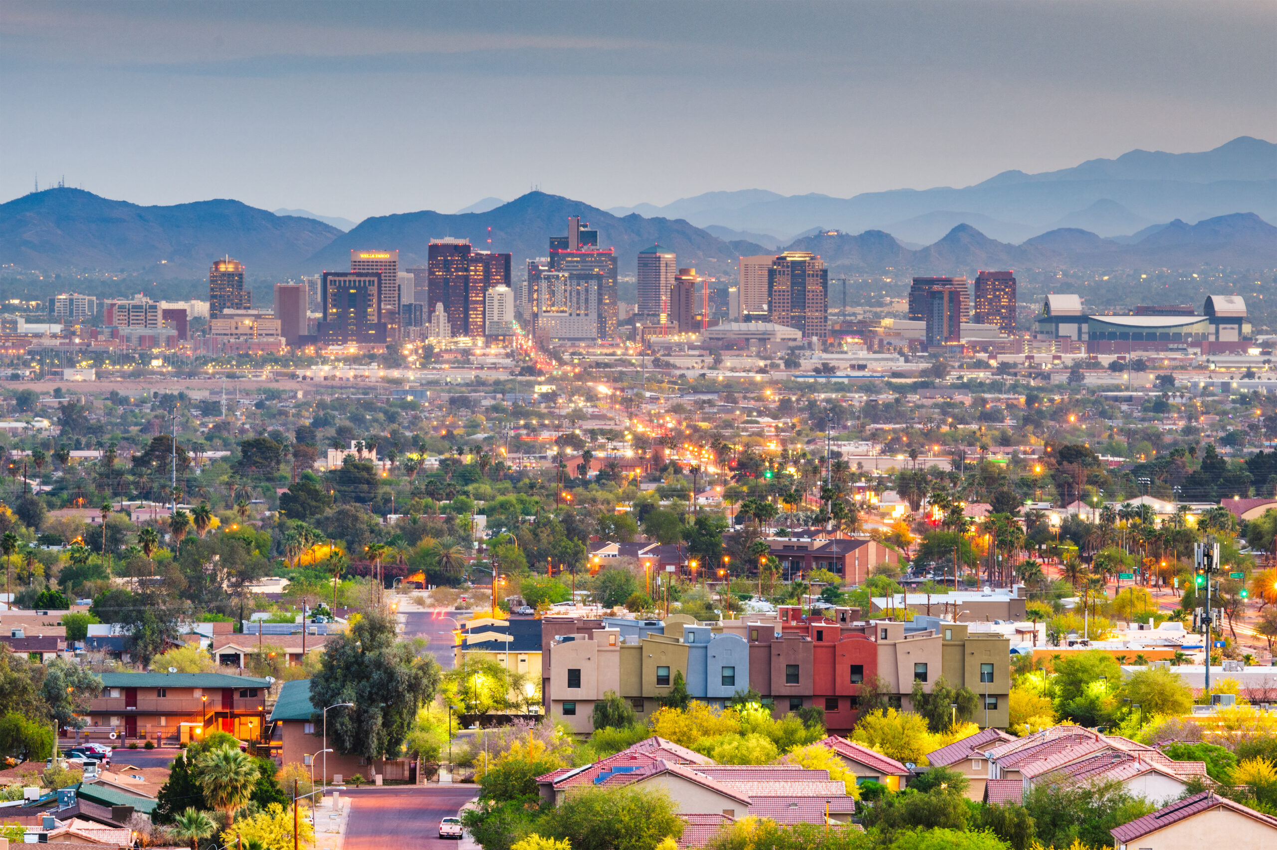 Phoenix, Arizona, USA downtown cityscape